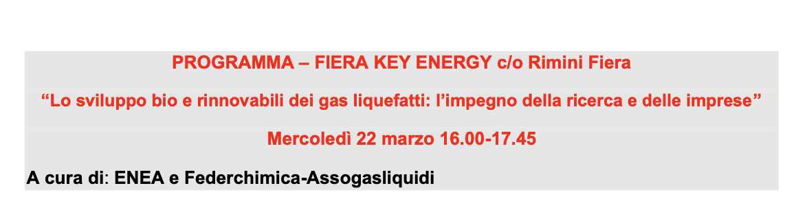 Lo sviluppo bio e rinnovabili dei gas liquefatti: l’impegno della ricerca e delle imprese